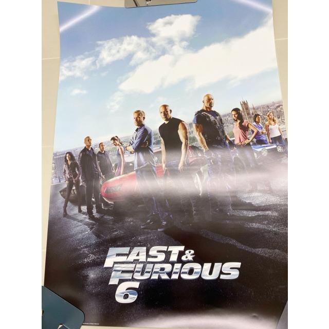 FAST & FURIOUS ポスタービット B2ポスター7枚 「ワイルドスピード