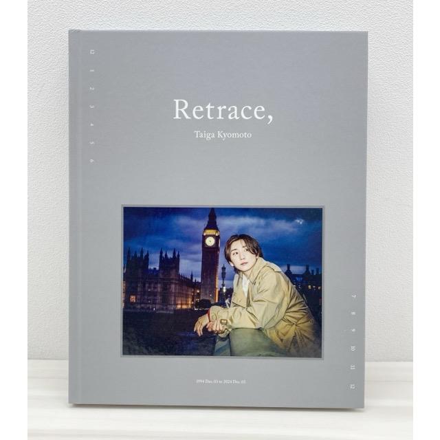 [中古]SixTONES 京本大我 フィギュア アルバム SixTONES 京本大我, 写真集 Retrace, Tauga Kyomoto 特装版【F7958-007