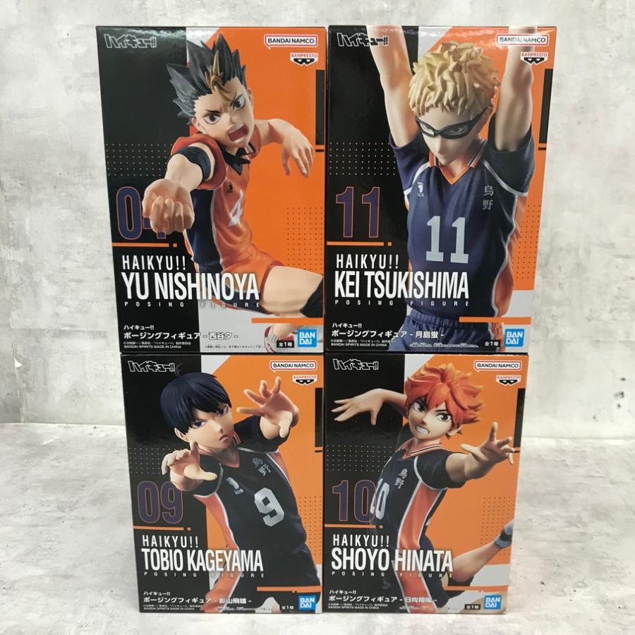 084 未開封 ハイキュー!! ポージングフィギュア 日向・影山・月島