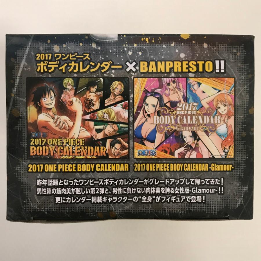 076 未開封 ONE PIECE ワンピース THE NAKED ~2017 BODY CALENDAR