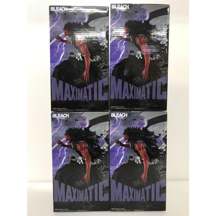 084 未開封 BLEACH MAXIMATIC 更木剣八 フィギュア4体セット【G0553