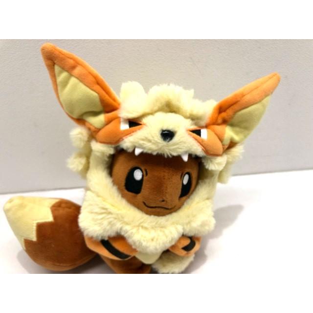タグ付き！ポケモンセンター　沖縄限定　ウインディポンチョのイーブイ　2体セット ウィンディポンチョのイーブイ ぬいぐるみ ノーマル ポケモンセンター