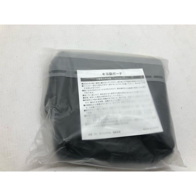 キヨ猫ポーチ ブラック キヨの東キヨドーム 【G1164-007】145 : 万代