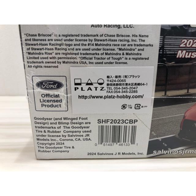 チェイス・ブリスコー マヒンドラトラクター フォード マスタング NASCAR 2023 新品プラモデル【G1352-007】 116 チェイス・ブリスコー マヒンドラトラクター フォード マスタング