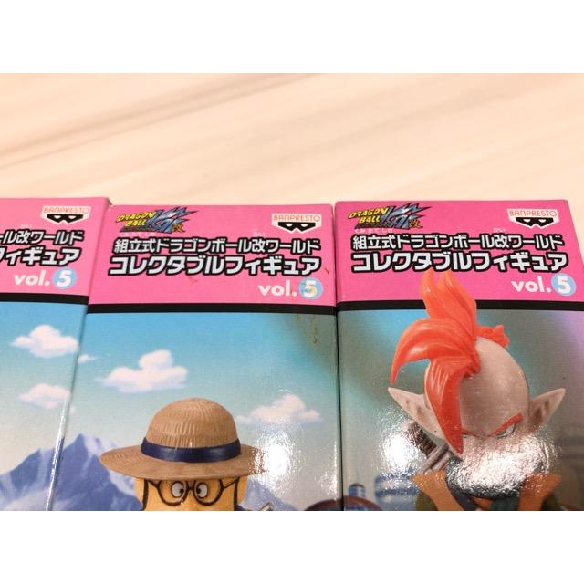 ドラゴンボール改 ワールドコレクタブルフィギュア Vol.5 全8種コンプ