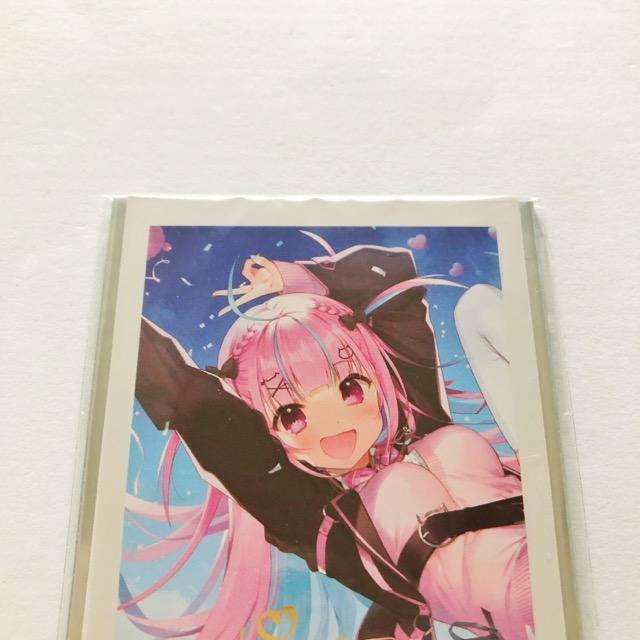 ホロライブ 湊あくあ 誕生日記念 2022 箱推し 複製サイン入り ホロライブ 湊あくあ 誕生日記念 2022 箱推し 複製サイン入り