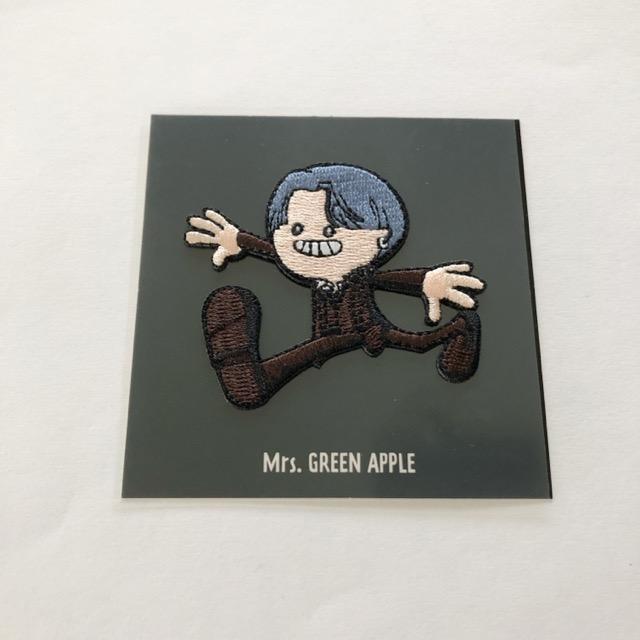 Mrs.GREEN APPLE ガチャ ピンバッジ ワッペン【I1264-007】145