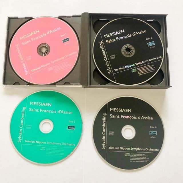 メシアン歌劇 アッシジの聖フランチェスコ CD【I1490-007】033 : 万代