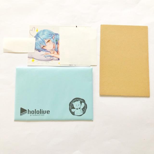ホロライブ 雪花ラミィ 誕生日記念2020 直筆サイン入りポストカード