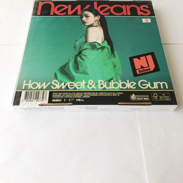 【新品未開封】NewJeans HowSweet&BubbleGum ミンジ New Jeans How Sweet & Bubble Gum ミンジ Ver. CD【I2144-007】033