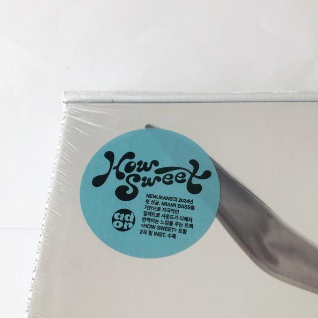 New Jeans How Sweet & Bubble Gum ミンジ Ver. CD【I2144-007】033