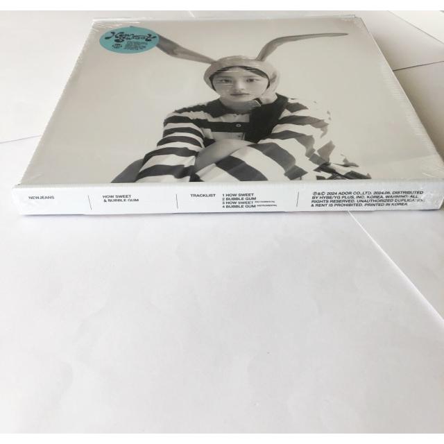 New Jeans How Sweet & Bubble Gum ミンジ Ver. CD【I2144-007】033