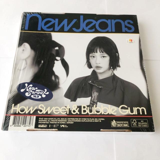New Jeans How Sweet & Bubble Gum ハニ Ver. CD【I2147-007】033