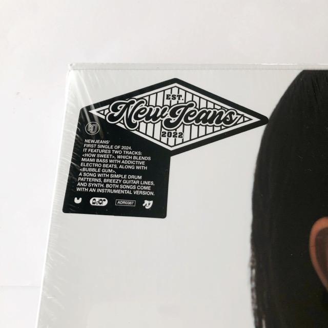 New Jeans How Sweet & Bubble Gum ハニ Ver. CD【I2147-007】033