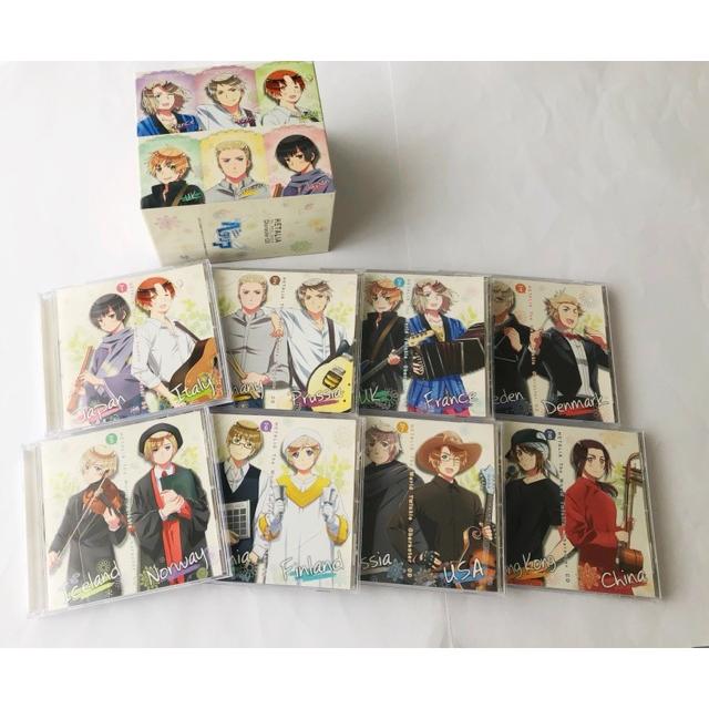 ヘタリア THE World Twinkle キャラクターCD 1〜8セット【I2159-007