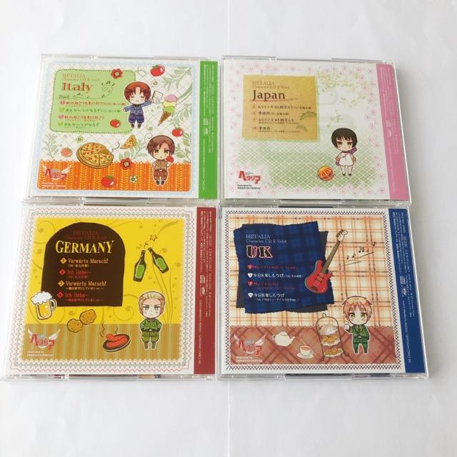 ヘタリア キャラクターCD2 1〜8セット CD【I2160-007】034 : 万代書店