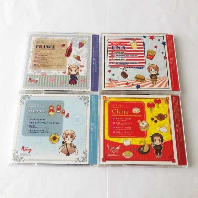 ヘタリア キャラクターCD2 1〜8セット CD【I2160-007】034 : 万代書店