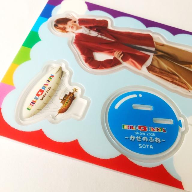 FANTASTICS 中島楓太 EXILE B.HAPPY かぜのふね アクリルスタンド 未