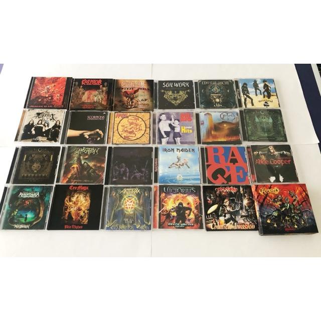 洋楽CD まとめ売り 24枚セット メタル・ロック CD【I2231-007】035