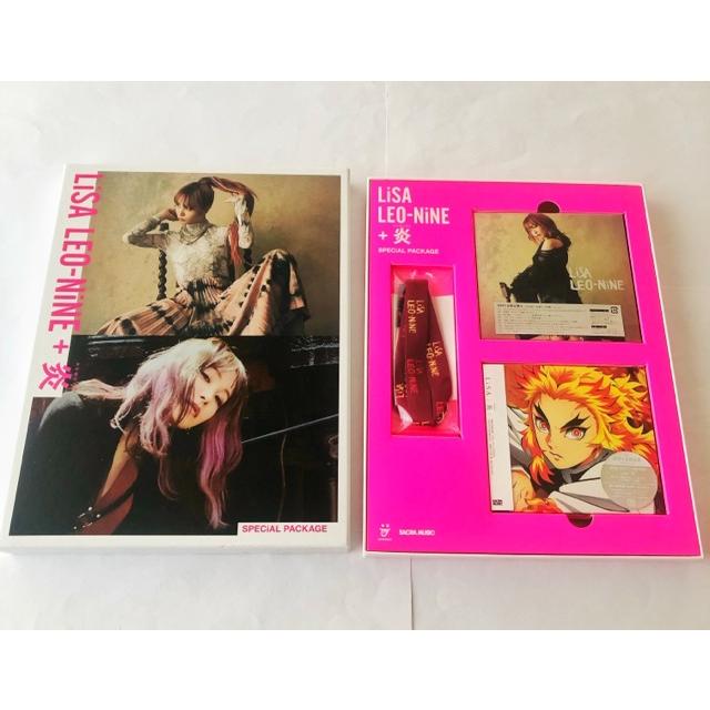 Lisa/LEO-NiNE[初回生産限定盤A]＋炎[期間生産限定盤] 限定ネック