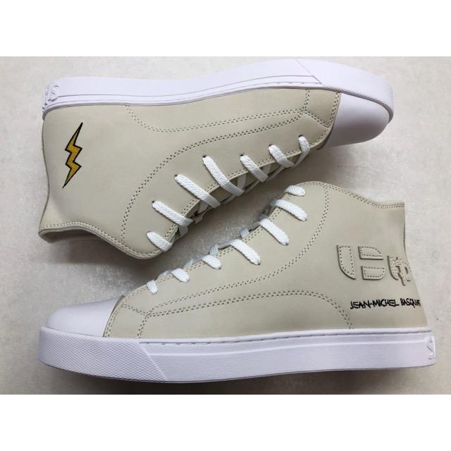 にゅ〜ずHI JEAN-MICHEL BASQUIAT ハイカットスニーカー にゅ～ずHi『Basquiat』 大量生産では味わえない、ハンドメイド