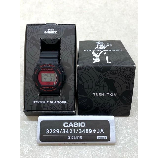 【中古】G-SHOCK | ジーショック ×HYSTERIC GLAMOUR 腕時計 DW-5750E ブラック【加古川店】 G-SHOCK × HYSTERIC GLAMOUR/Gショック×ヒステリックグラマー DW-5750E