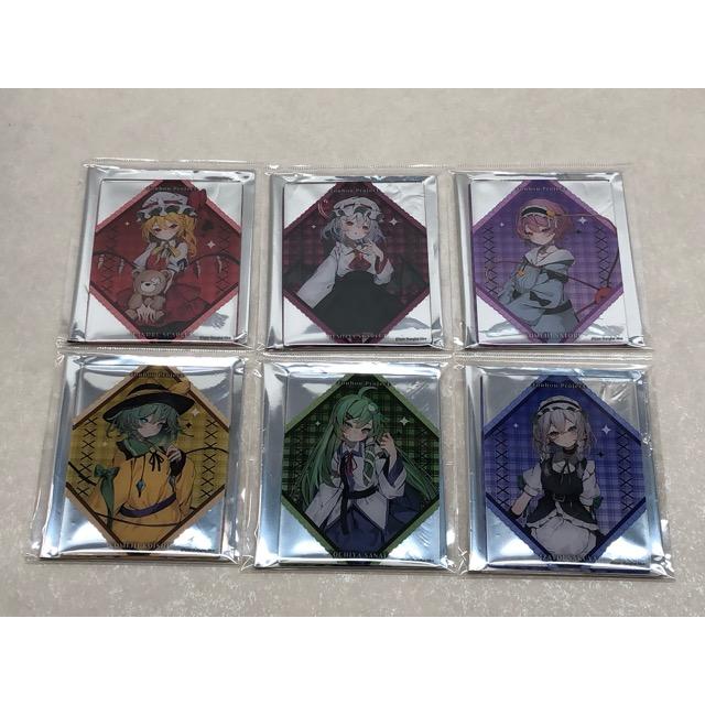 未使用☆東方Project×ブックオフ BOOKOFF アクリルカード 病みかわいい