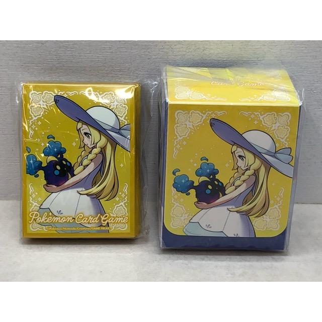 メガブレイブ ポケモンセンターセット 【リーリエ】デッキケース&デッキシールド 未開封☆ポケモンカードゲーム ポケカ メガブレイブ ポケモンセンター