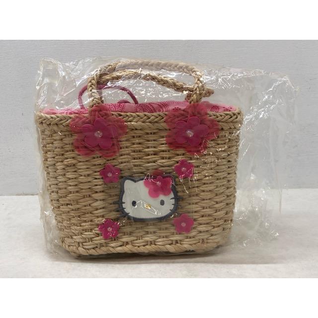 sanrio（サンリオ） レア☆希少 平成レトロ ハローキティ かごバッグ