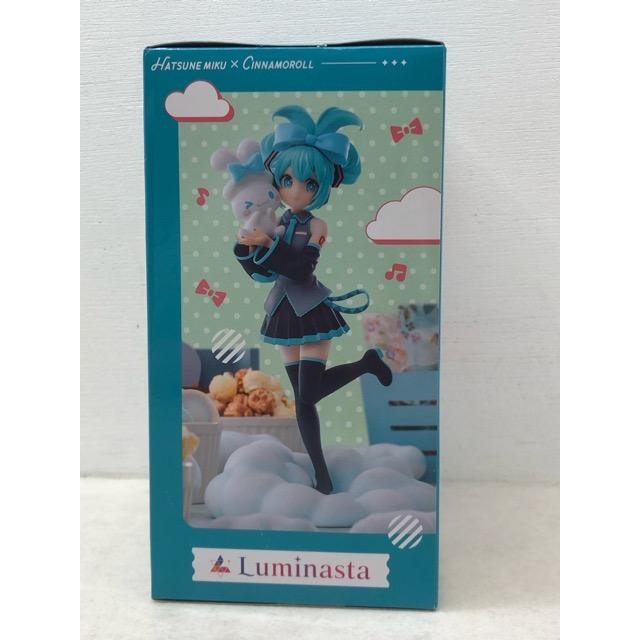 未開封☆初音ミクシリーズ Luminasta 初音ミク×シナモロール