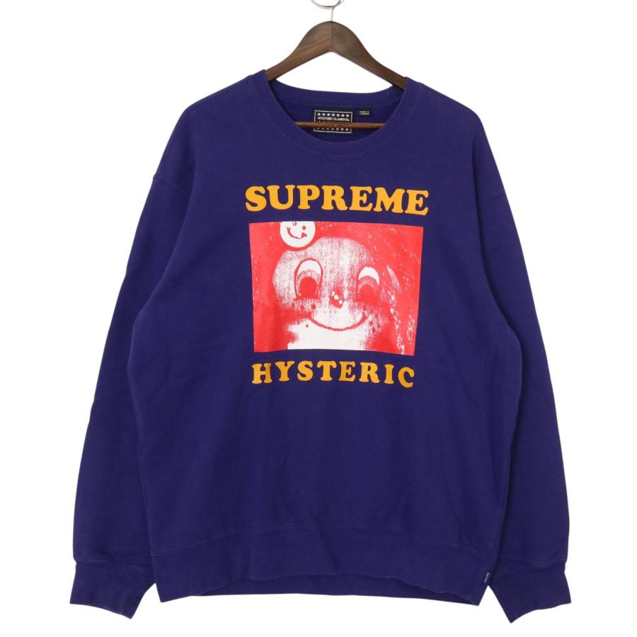 Supreme×HYSTERIC GLAMOUR/シュプリーム×ヒステリックグラマー 21SS Crewneck クルーネック スウェット【RM1090-008】227 Supreme（シュプリーム） Supreme×HYSTERIC GLAMOUR/シュプリーム