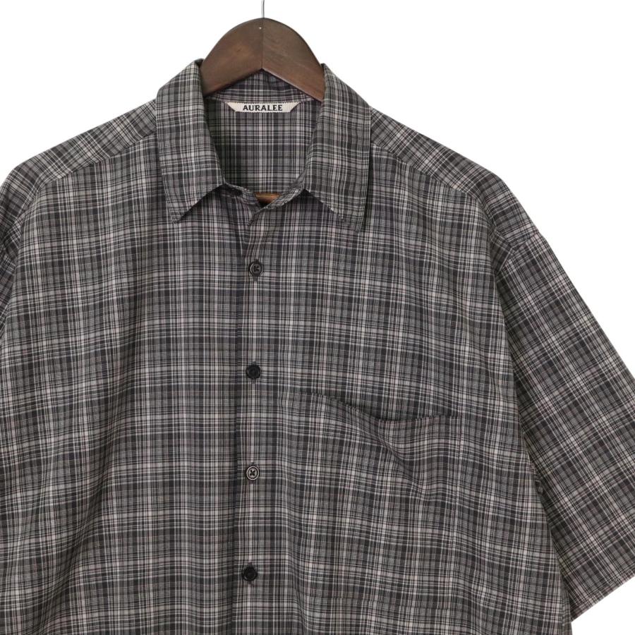 AURALEE/オーラリー A21SS02LC 21SS WASHABLE SUPER LIGHT WOOL CHECK