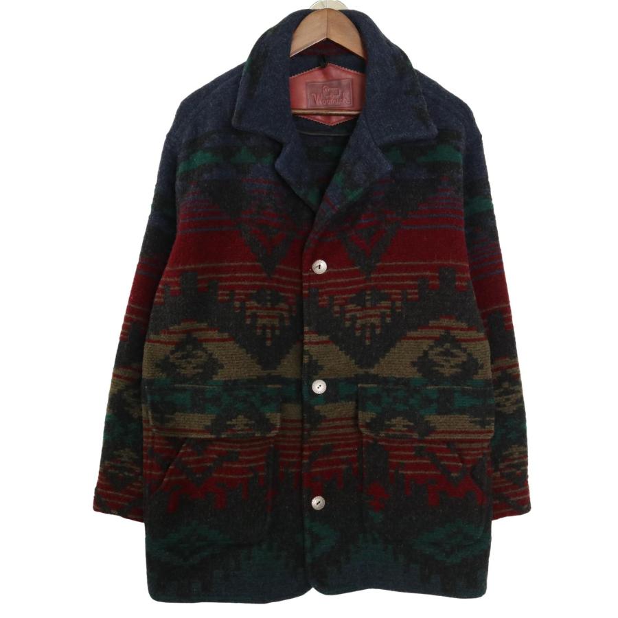 WOOLRICH（ウールリッチ） 80's USA製 ネイティブ柄 ウール コート