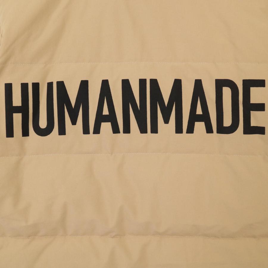 HUMAN MADE/ヒューマンメイド ロゴ バックプリント ダウンジャケット 【RM1345-008】233 HUMAN MADE/ヒューマンメイド ロゴ バックプリント ダウンジャケット