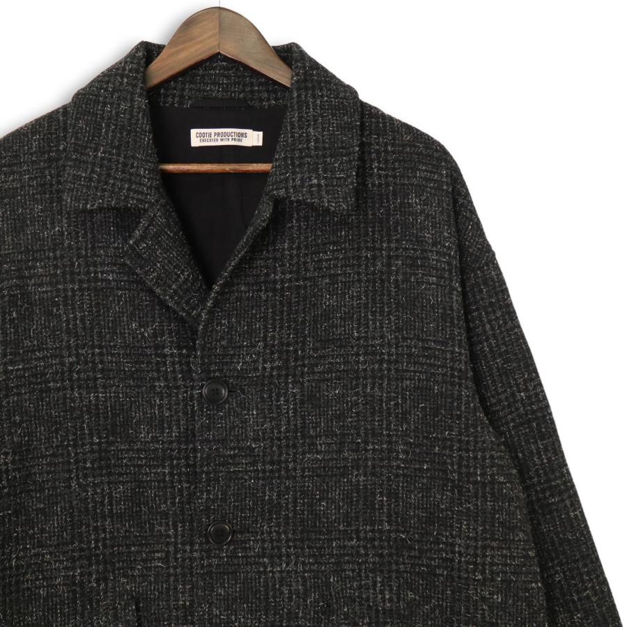 COOTIE/クーティー CTE-22A216 Glen Check Wool Chester Coat ウール チェスターコート 【RM1376-008】230 Coottie（クーティー） COOTIE/クーティー CTE-22A216 Glen Check Wool