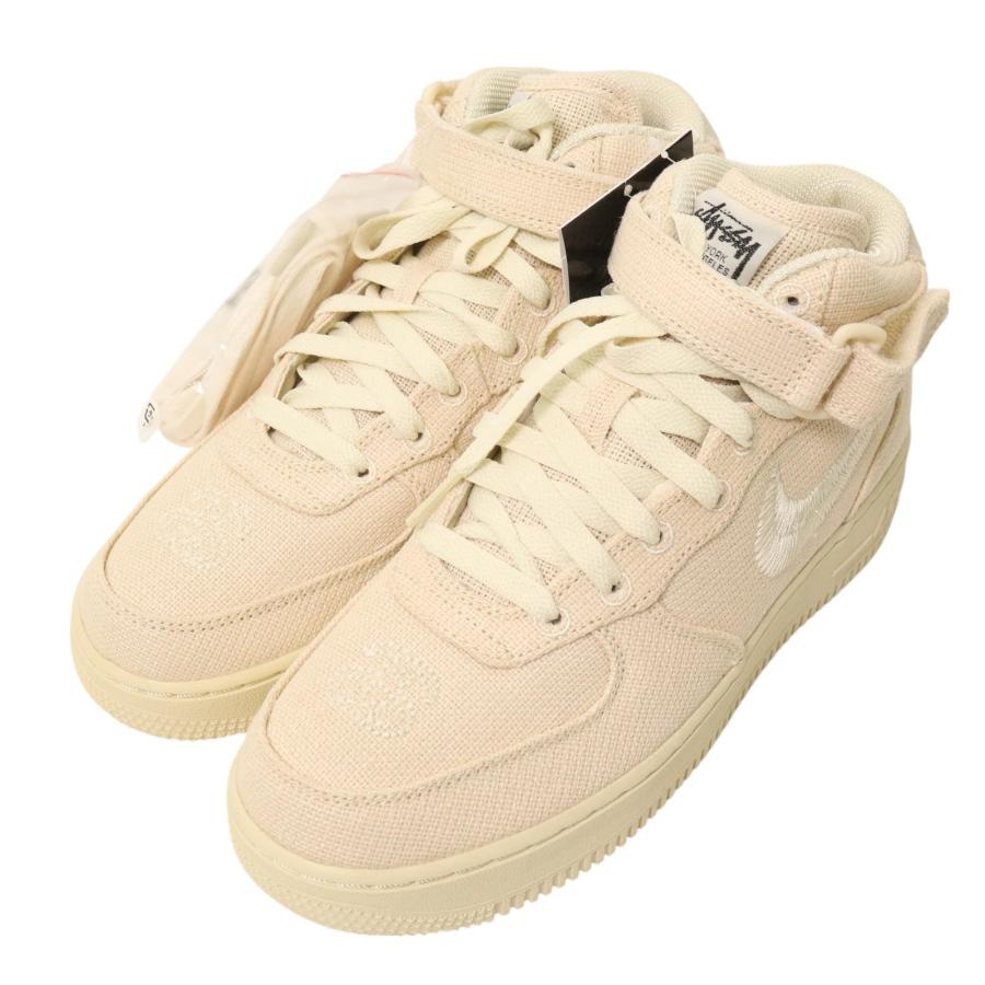 NIKE NIKE×Stussy/ナイキ×ステューシー AIR FORCE 1 '07 MID SP