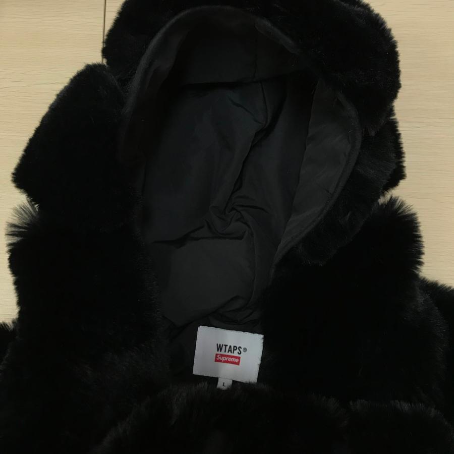 Supreme（シュプリーム） × WTAPS 21AW Faux Fur Hooded × ダブル