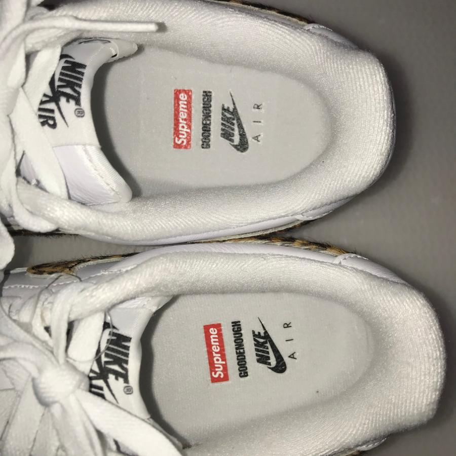 Supreme（シュプリーム） GOODENOUGH × × NIKE AIR FORCE 1 LOW WHITE