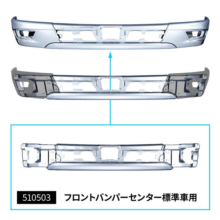ジェットイノウエ '20キャンター フロントバンパー 標準車用 センター