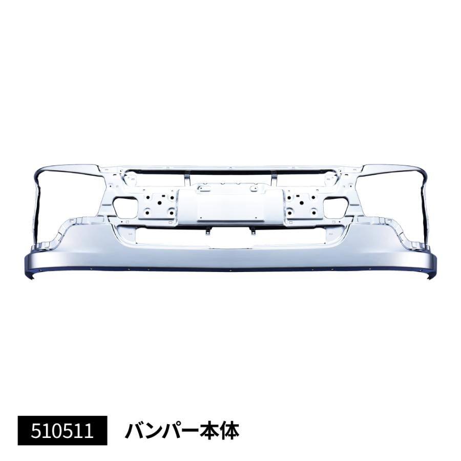 JET　INOUE クロームフロントバンパー JET INOUE クロームフロントバンパー JET INOUE クローム
