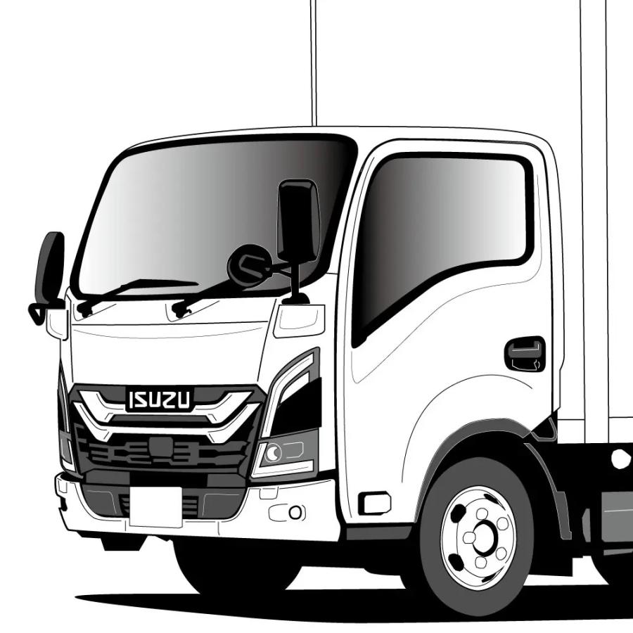 ジェットイノウエ トラック '23エルフ ローキャブ車 フロントバンパー