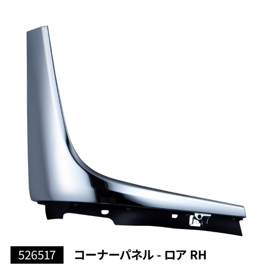 ジェットイノウエ トラック コーナーパネル-ロア '20キャンター RH/LH