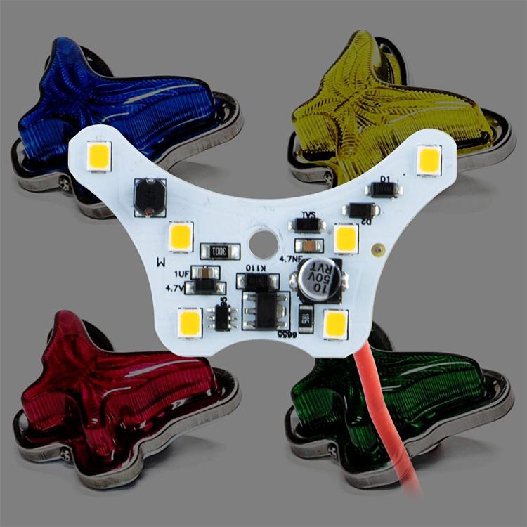 ジェットイノウエ トラック 星マーカーランプ 蝶マーカーランプ用LED