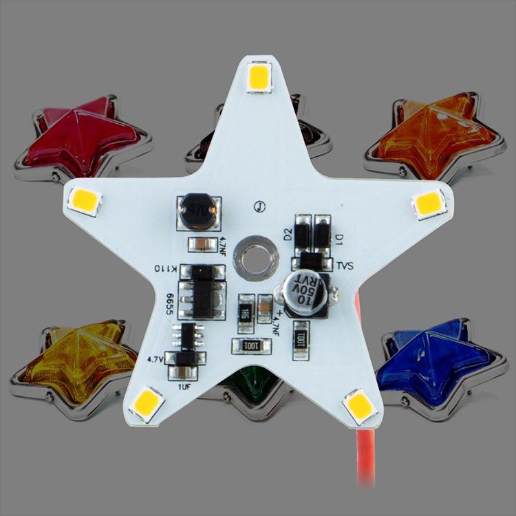 ジェットイノウエ トラック 星マーカーランプ 蝶マーカーランプ用LED