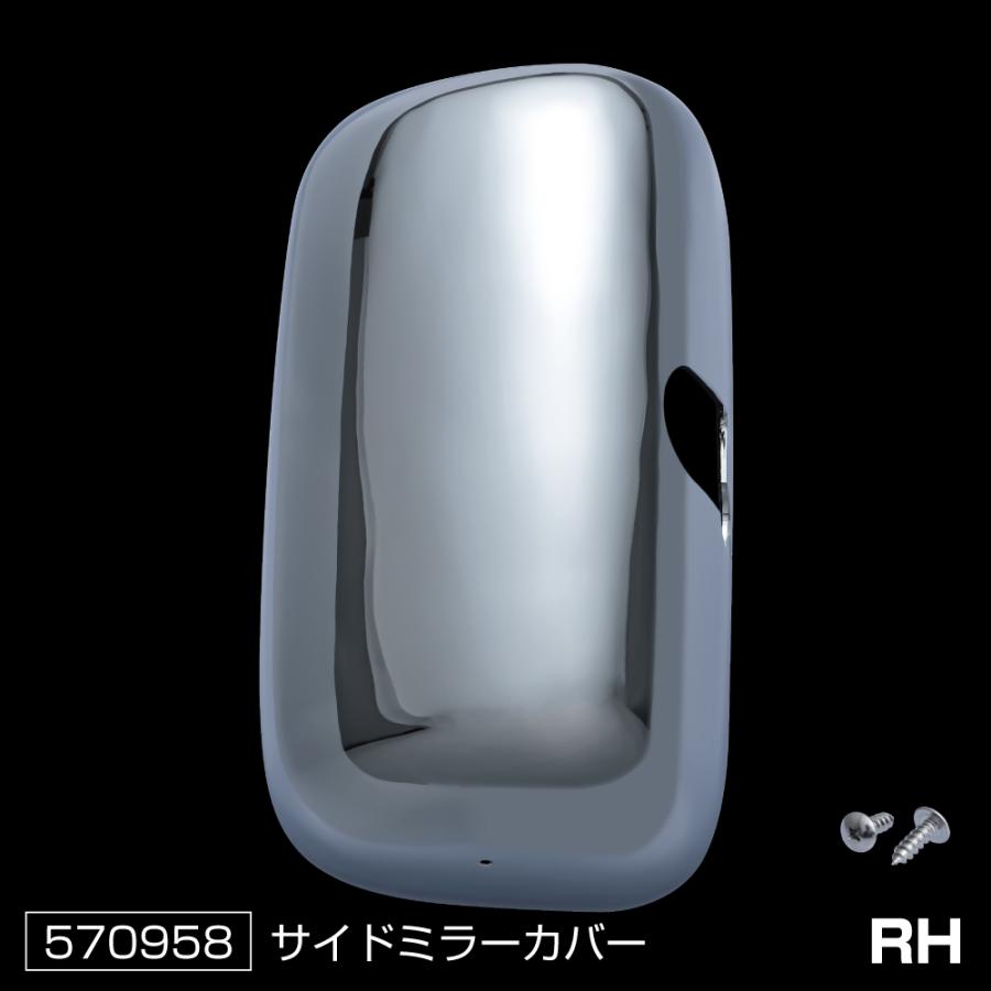 ジェットイノウエ トラック メッキミラーカバーセット いすゞ 