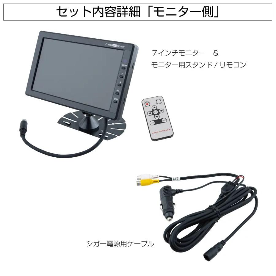 ジェットイノウエ トラック GX-404-BT 超広角”無線”カメラ&7インチ