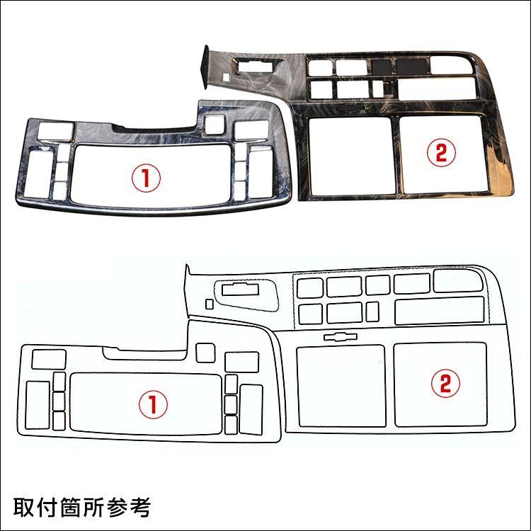 ジェットイノウエ インテリア3Dパネル ファイブスターギガ インパネ