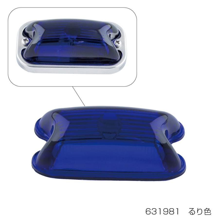 ジェットイノウエ 角型マーカーランプ用交換レンズ ガラス製