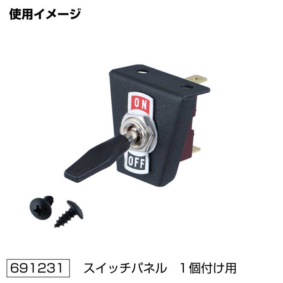 ジェットイノウエ トラック スイッチパネル 2個付け用 JET INOUE