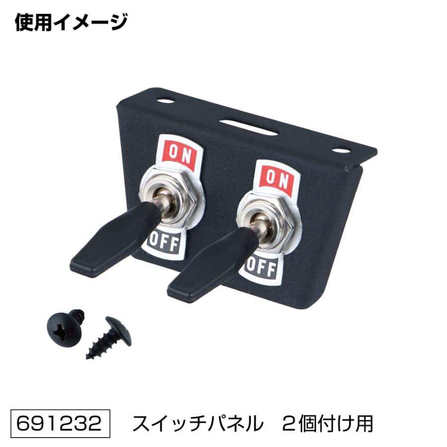 ジェットイノウエ トラック スイッチパネル 2個付け用 JET INOUE